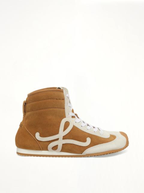 Loewe Ballet Runner 2.0 High Top in Tan/White