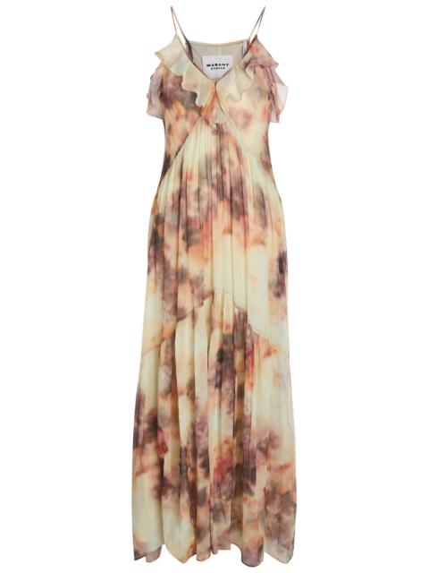 Isabel Marant Étoile Isabel Marant étoile Vasmila Printed Cotton Maxi Dress