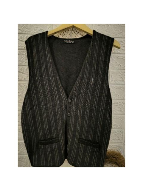 Other Designers Vintage vests yves saint laurent pour homme