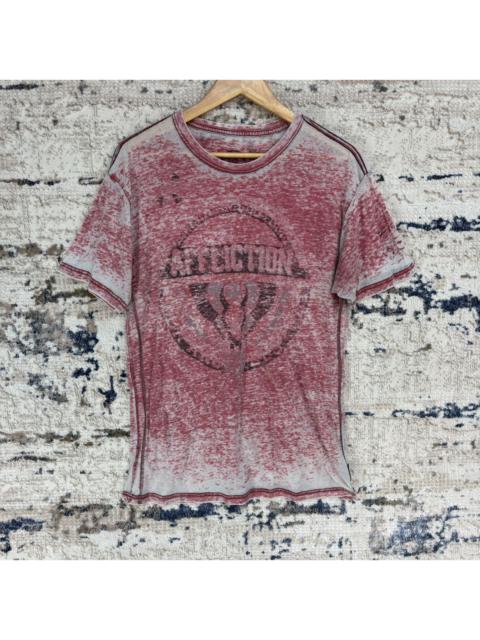 Other Designers Distressed Affliction Paper Thin T-shirt rare design