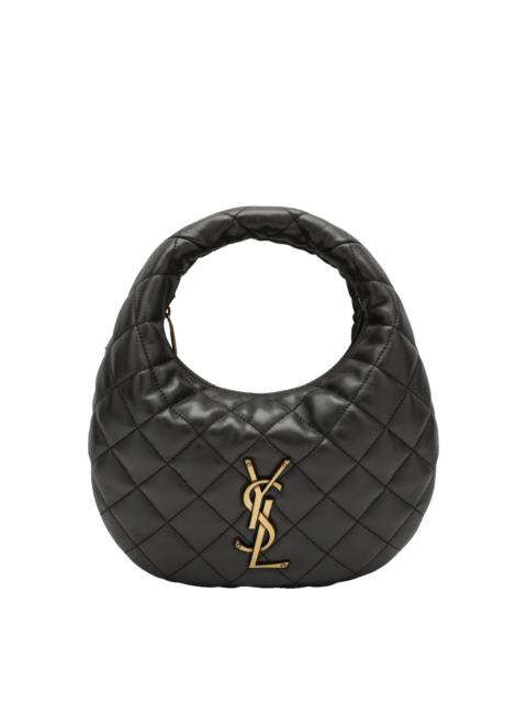 SAINT LAURENT SAINT LAURENT Icarino $3200 Black Top Handle Bag New & Authe