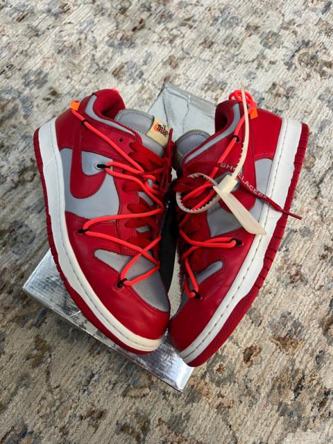 Nike Nike Dunk Off-White University Red