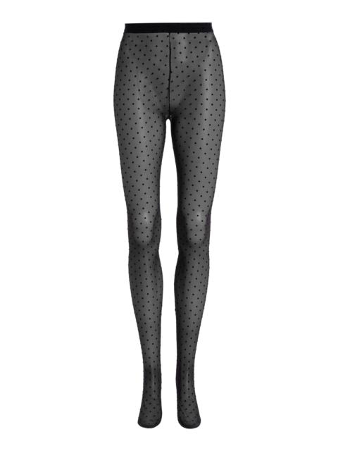 WARDROBE.NYC Polka Dot Tight black