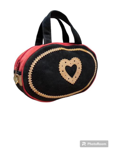 Moschino Moschino suede leather hobo bag style
