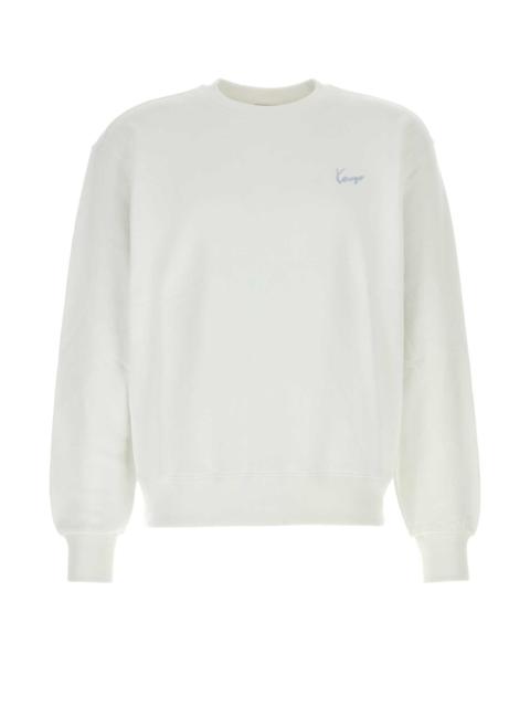 KENZO Kenzo Men White Cotton Sweatshirt