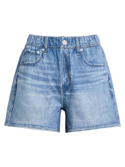 rag & bone Rag & Bone Denim Print Terry Shorts