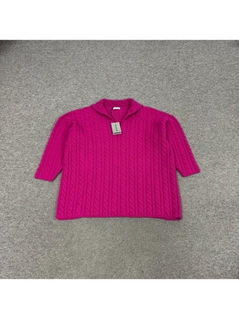 BALENCIAGA Balenciaga short sleeve wool sweater in pink