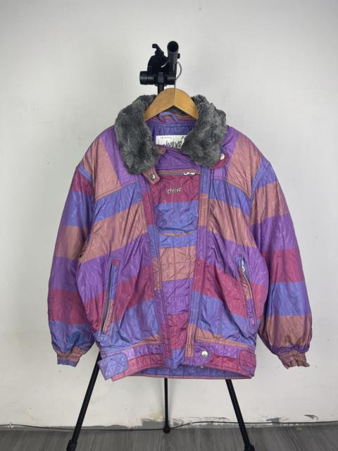 Other Designers Vintage - Unisex Chervo’ Italy Mixed soft block color ski jacket