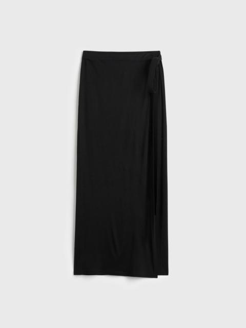 TOTEME Wrap skirt black