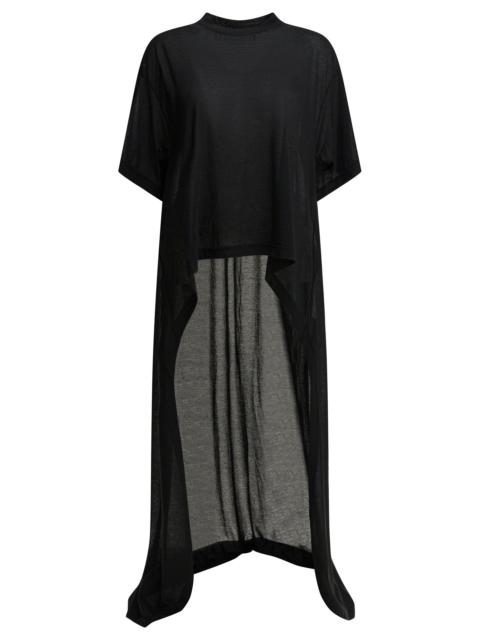 BALENCIAGA Balenciaga Crew-neck T-shirt With Train