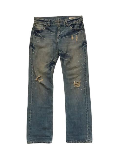 Other Designers Japanese Brand - LEPSIM LOWRYS FARM DISTRESSED PAINTER JEANS