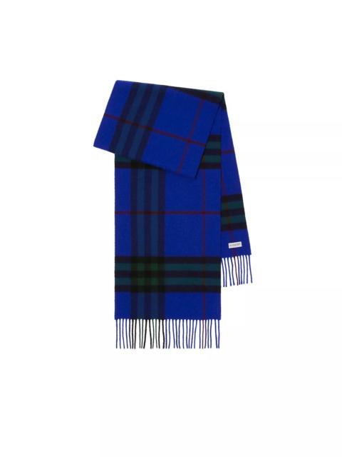 Burberry Check Cashmere Scarf