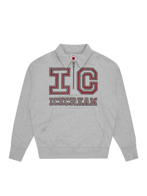 ICECREAM COLLEGIATE QUARTER ZIP SWEATSHIRT