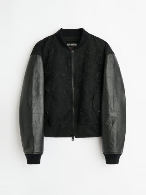 Our Legacy Stage Bomber Studio Black Micro Canvas