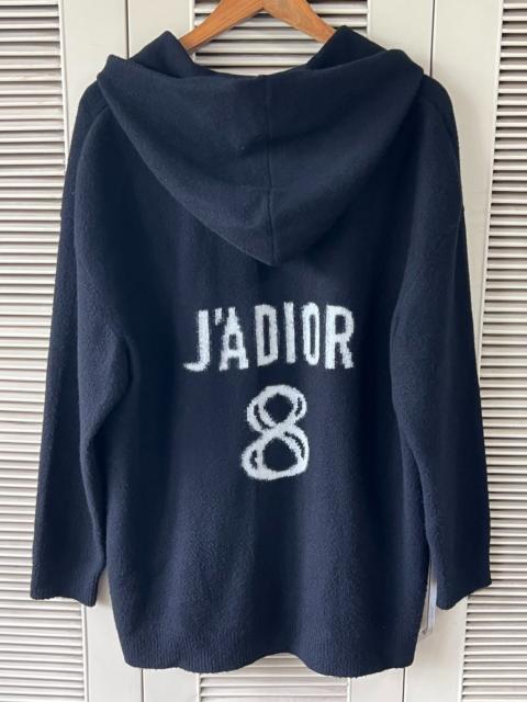 Dior Dior J'ADIOR Figure-8 Hooded Cashmere Knit Sweater