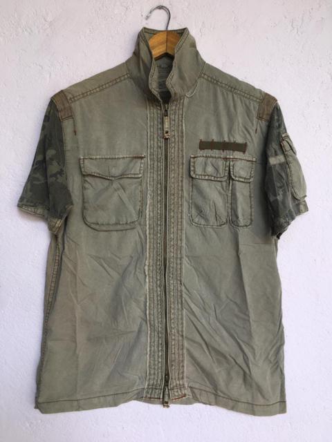Other Designers Military - AVIREX LTD Short Camo Linen’s Army jackets