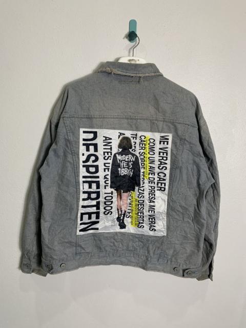 Other Designers Japanese Brand - Jungle Storm Distressed denim jacket