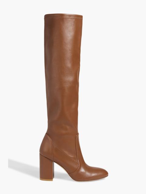 Stuart Weitzman Yuliana 85 leather knee boots