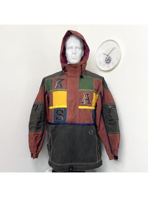 Other Designers Japanese Brand - VTG KENSHO ABE MULTICOLOR WINTER RAINCOAT SKI JACKET