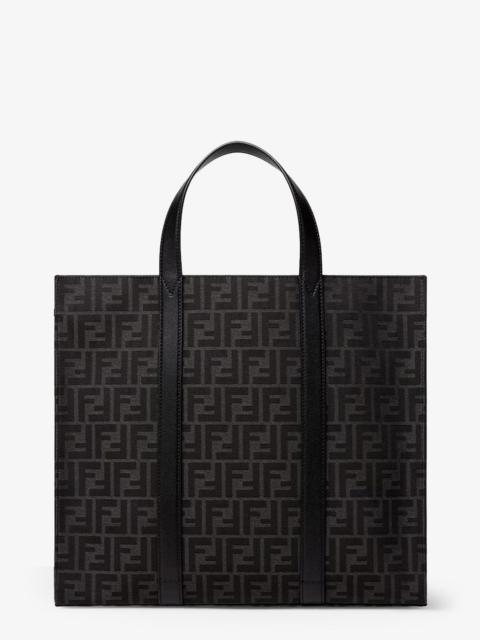 FENDI Fendi Ff Jacquard Fabric Shopping Bag