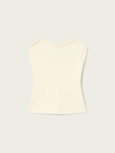 ALLSAINTS CRUZ BANDEAU SLIM FIT TOP