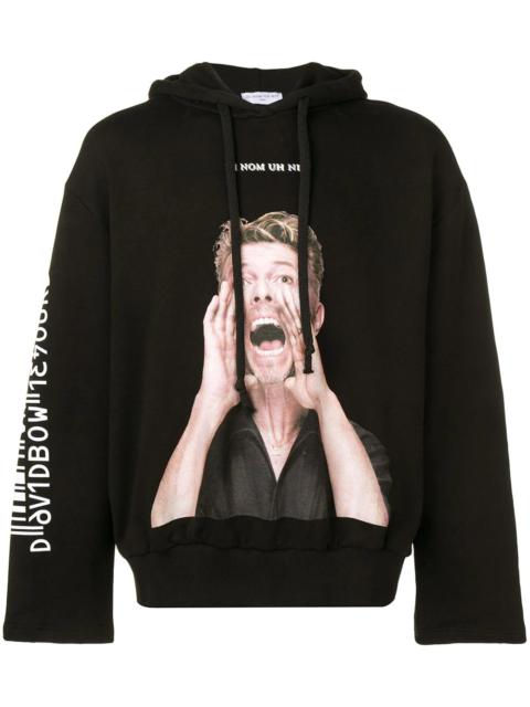 ih nom uh nit David Bowie print hoodie