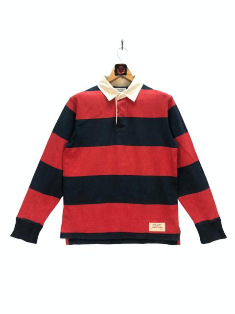 Other Designers Vintage - HAVARD BOSTON STRIPED POLO RUGBY #7415-144
