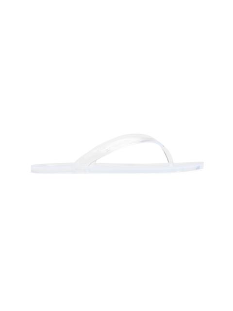 ANCIENT GREEK SANDALS Transparent Jelly Flip-Flops
