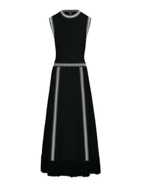 Johanna Ortiz Holiday Maxi Dress black/white