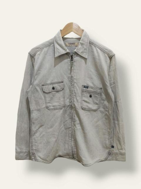 Other Designers Vintage Kansai Jeans by Kansai Yamamoto Denim Zipper Jacket