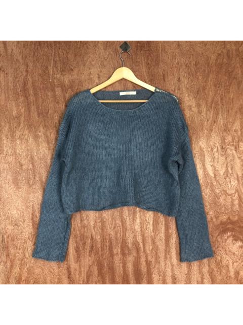 Other Designers Homespun Knitwear - Anather Edition Croptop Knit Sweater