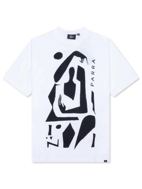 by Parra DETACHED T-SHIRT - WHITE