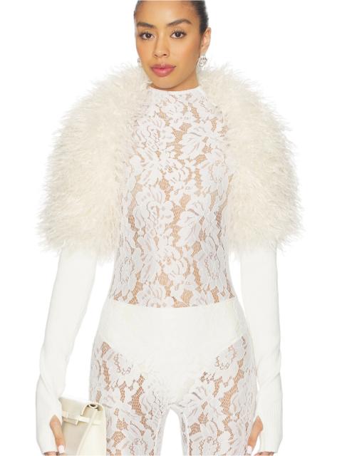 NORMA KAMALI Long Sleeve Shruggie