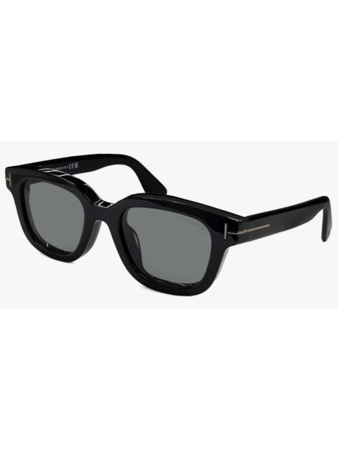 TOM FORD Tom Ford Smoke Square Men's Sunglasses FT1274-D-N 01A 49