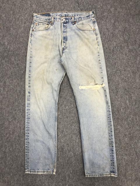 Other Designers Vintage - Vintage Levis 501 Light Wash Denim