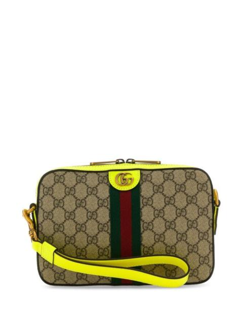 Gucci Women Gg Supreme Fabric Ophidia Clutch