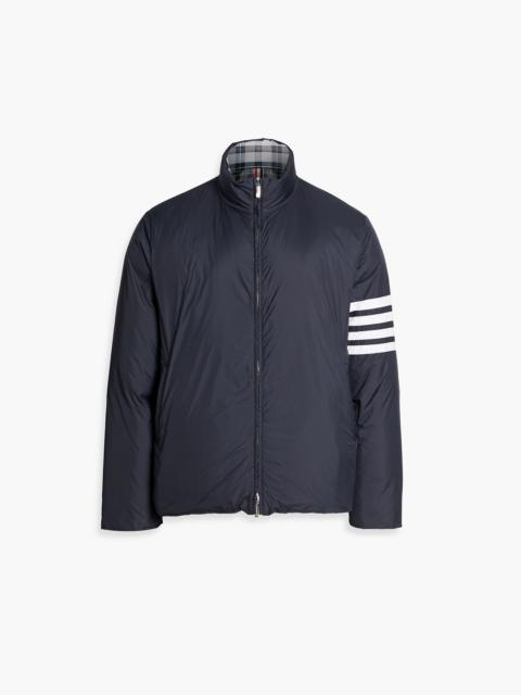 Thom Browne Reversible striped shell down jacket