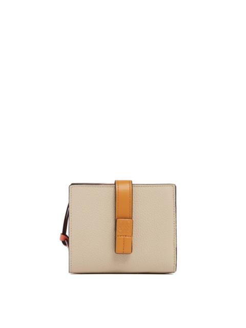 Loewe Beige Bifold Wallet with Zip