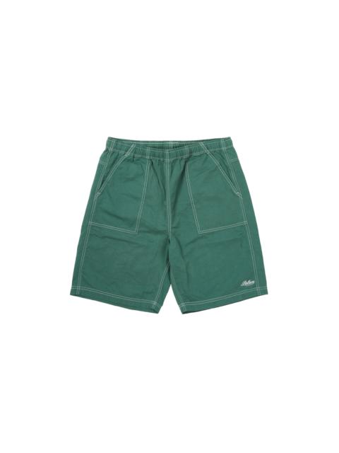 PALACE RINSED SHORT GREEN