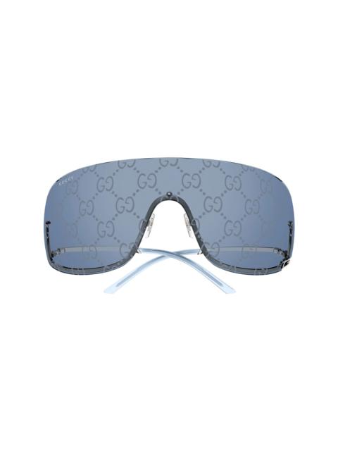 Gg1560s Linea Fashion 003 Grey Blue Sunglasses
