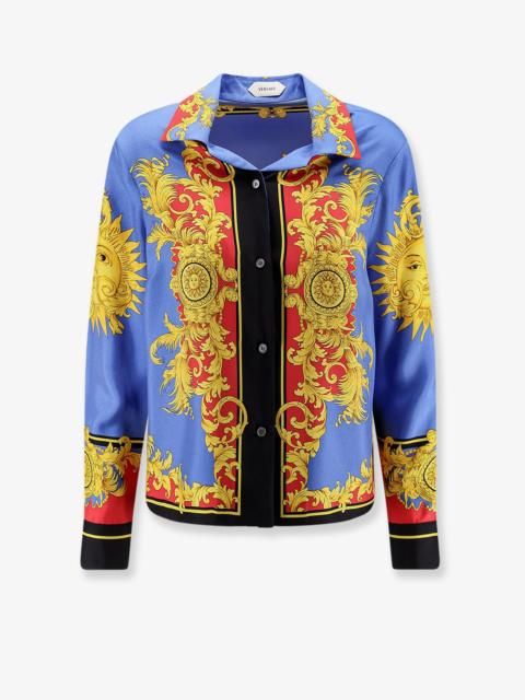 VERSACE Multicolor Silk Shirt