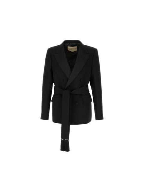 Valentino VALENTINO Black Wool Blazer New & Authentic (Men's size:M;)