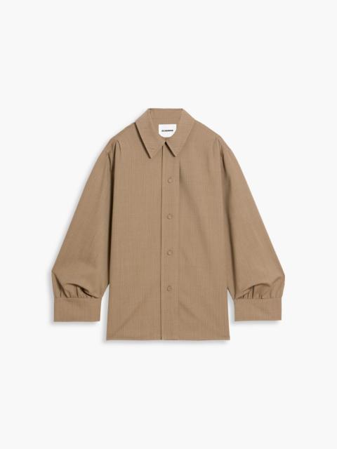 Jil Sander Wool-jacquard shirt