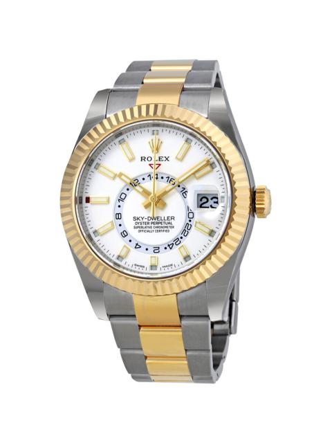 ROLEX Rolex Oyster Perpetual Sky-Dweller Automatic Men's Two-tone Watch 326933WSO