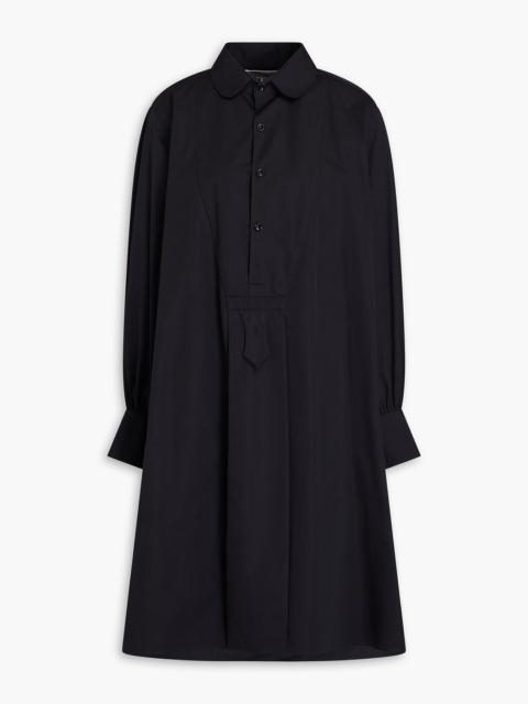 Maison Margiela Cotton-poplin shirt dress