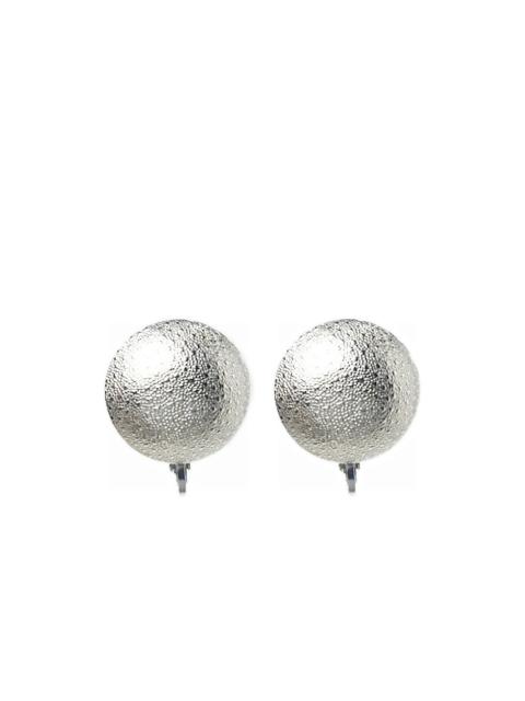 PESERICO textured dome earrings