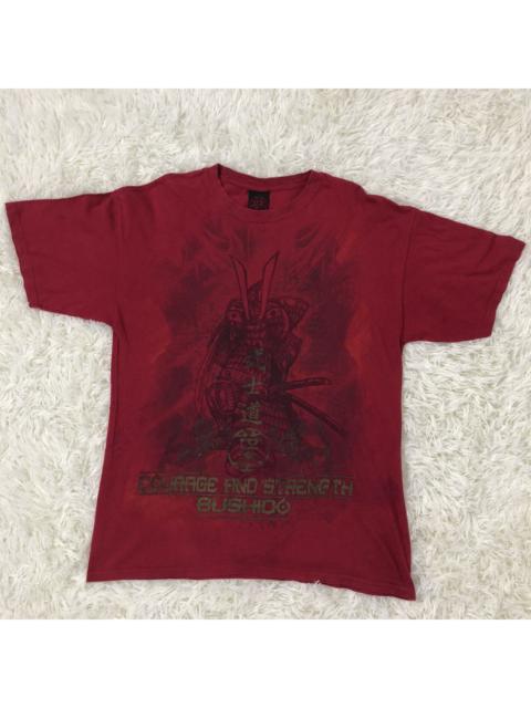Other Designers Vintage - COURAGE AND STRENGH BUSHIDO SHORT SLEEVE SHIRT