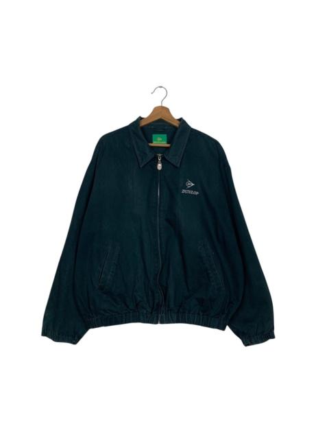 Other Designers Vintage 90s DUNLOP Embroidered Logo Casual Jacket #2825-C127