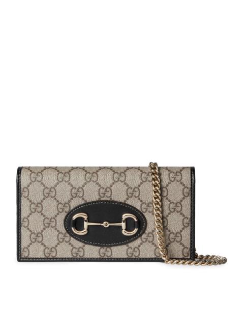 GUCCI Gucci Women 1955 Horsebit Wallet With Chain