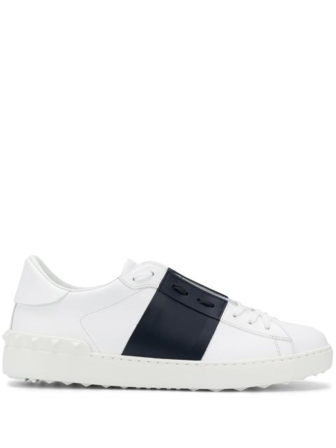 Valentino Valentino Garavani Men Open Leather Sneakers